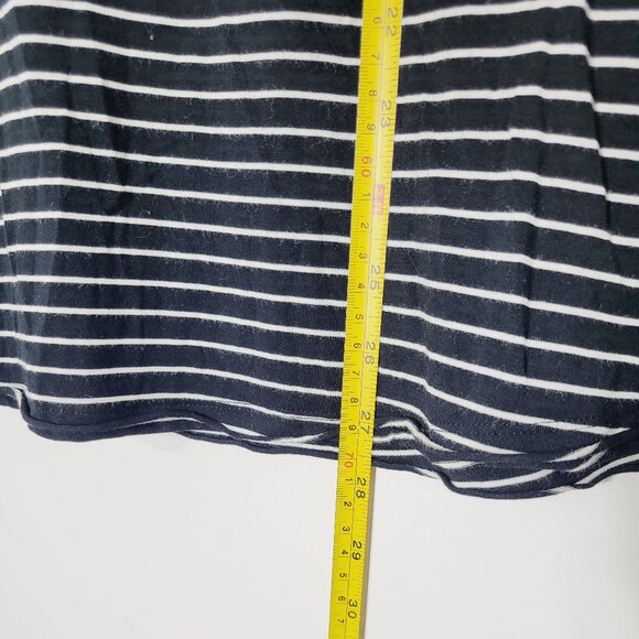American Eagle Outfitters Cup Out Black & White Striped Tank Top Size Small - Picture 7 of 9